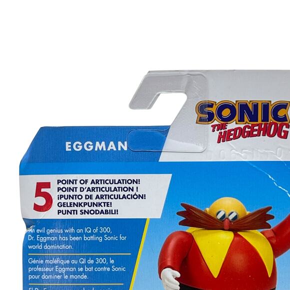 Jakks Pacific Sonic the Hedgehog 2.5" Classic Dr. Eggman Action Figure NIP - Picture 7 of 9
